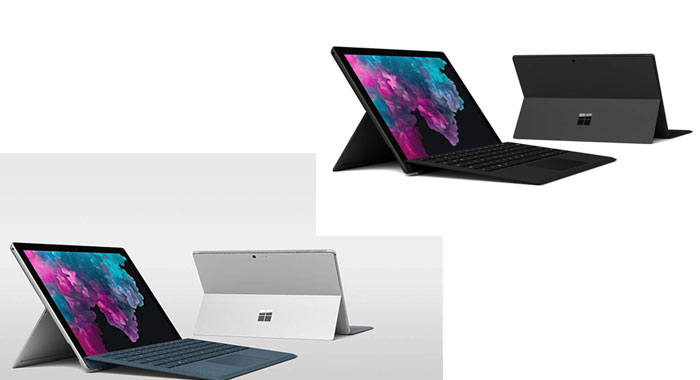 Surface Pro6 カラー