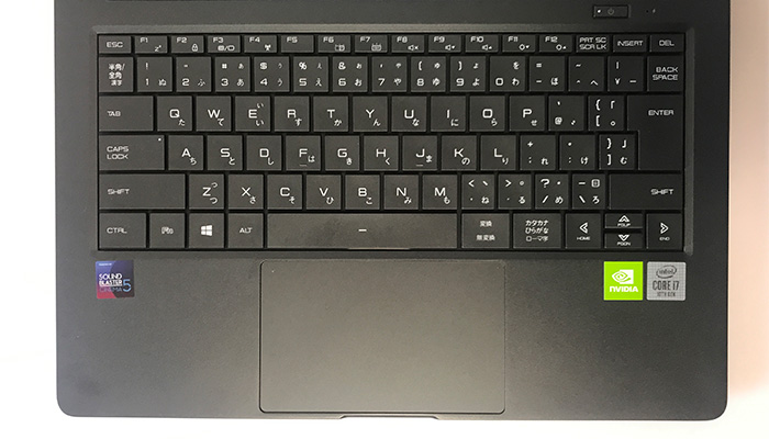 DAIV 4N キーボード