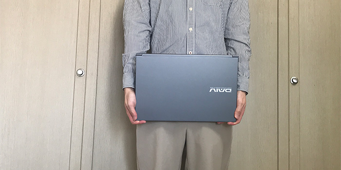 DAIV 5N 手で持った感じ