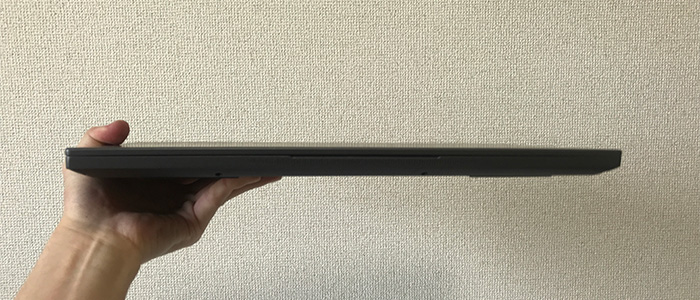 DAIV 5N 薄さ