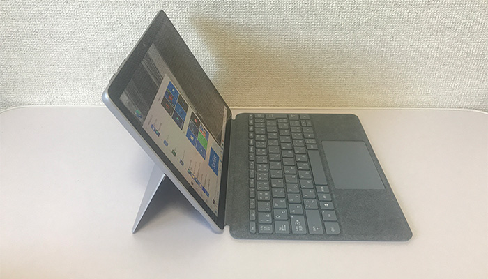 Surface Go2 キーボードペタン