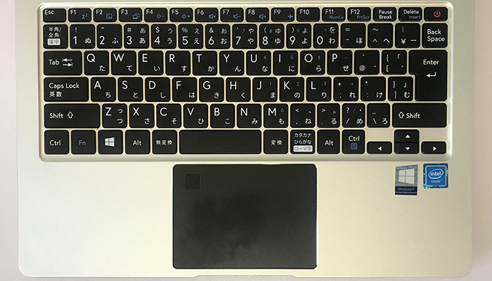 VF-AD4のキーボード