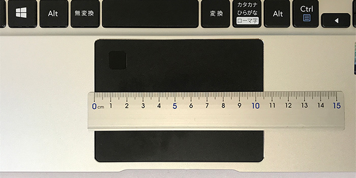 VF-AD4のタッチパッド