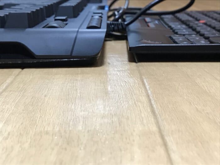 ThinkPad キーボード 厚さ 比較