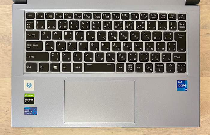 DAIV4Nのキーボード