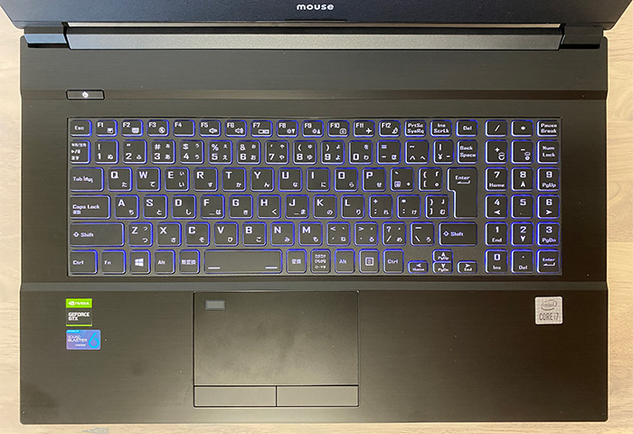 mouse K7のキーボード