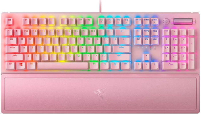 Razer Blackwidow V3 Quartz Pink