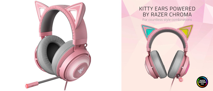 Razer Kraken Kitty Quartz Pink