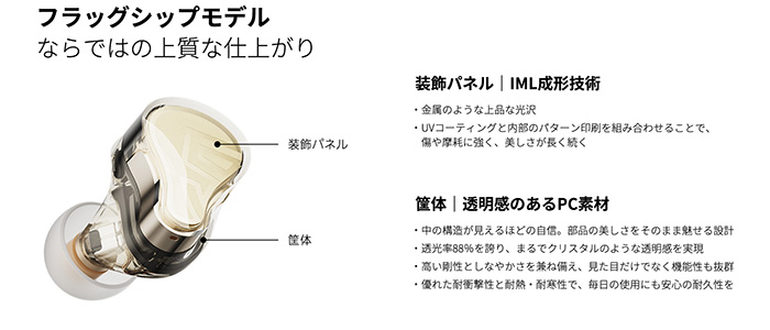 プレミアムなデザイン