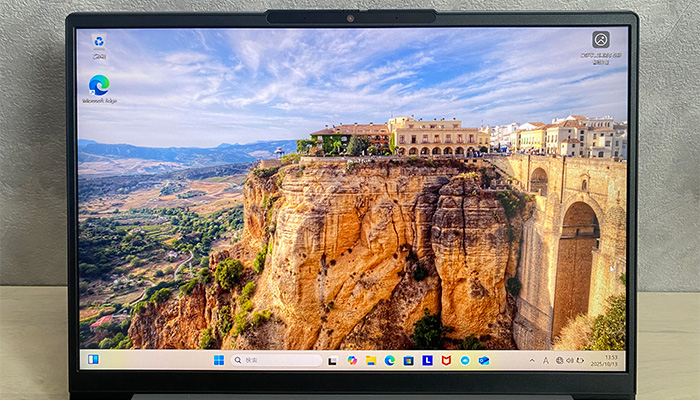 Lenovo ThinkBook 14 Gen 7 AMDの液晶について