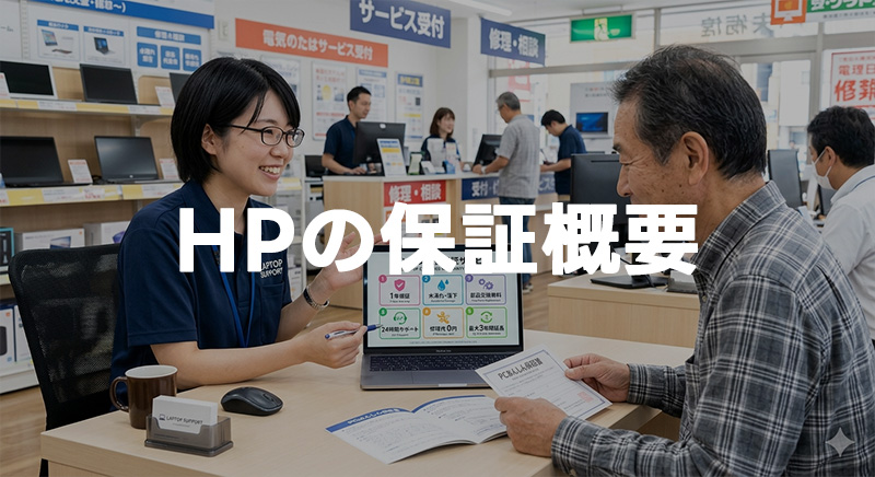 HPの保証概要